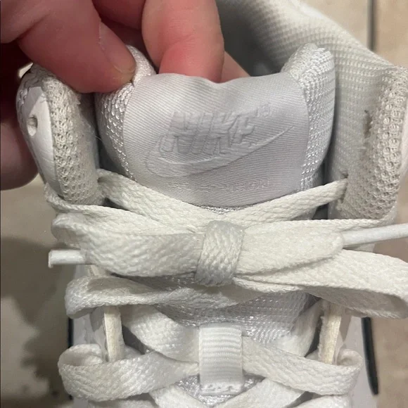 Nike court visions White and Black High-Tops - Picture 2 of 7